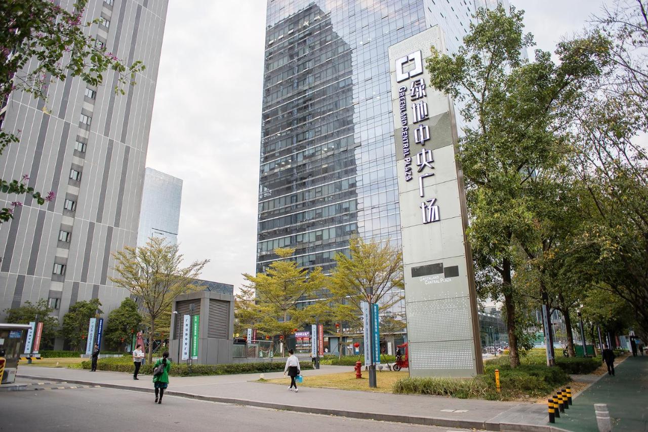 Guangzhou Laiste Aparthotel Science City Greenland Central Plaza Branch - Free Shuttle Bus To Canton Fair Complex During Canton Fair Period Kültér fotó